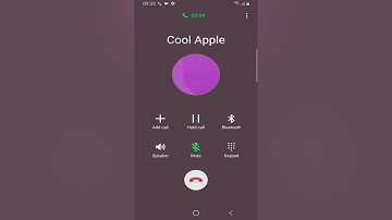Samsung Galaxy ( Android 10 ) Incoming call/ screen video