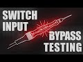 Using a Test Light to Bypass a Switch Input Signal