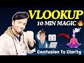 Excel VLOOKUP From Confusion To Clarity 🔥 | One File Mein VLOOKUP Aasan Tarike Se (2026)