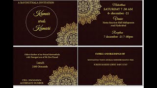 WEDDINGCARD IN INDESIGN