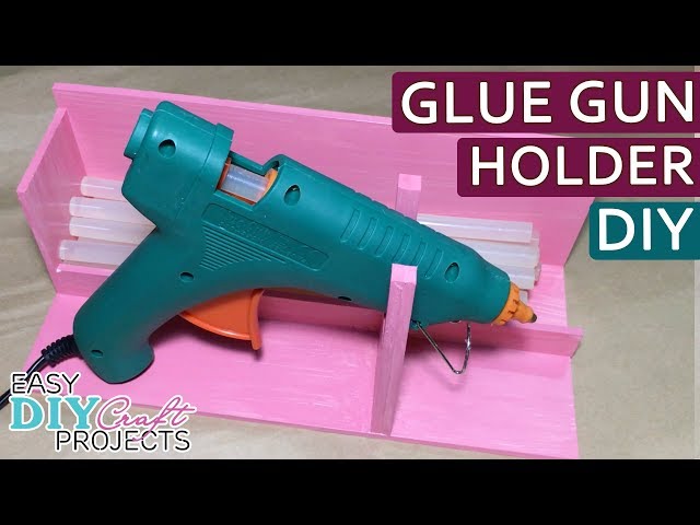 DIY Hot Glue Gun Holder - Make Something Mondays