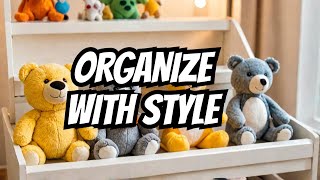 ORGANIZE Chaos with THIS Stuffed Animal Storage!