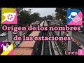 Origen del nombre y logotipo de las estaciones del metro cdmx  linea 1 proyecto gato negro