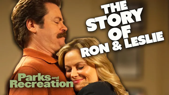 The STORY OF Ron Swanson & Leslie Knope | Parks an...