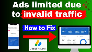 Fixed Ads Limited Due to Invalid Traffic & Click | google adsense Ads Limited  ko kaise thek kre