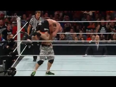 WWE Night of Champions 2014 Brock Lesnar vs John Cena ...