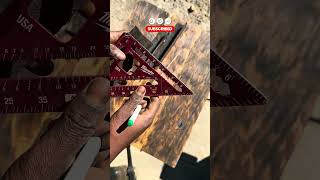 Perfect joints every time -angle -this trick works #fabrication #DIY