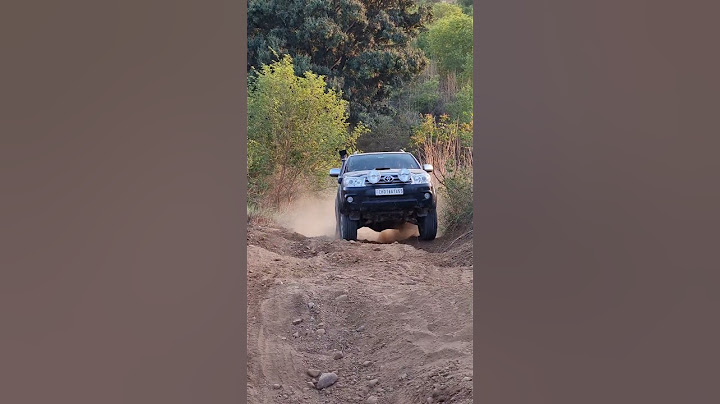 Toyota Fortuner Type 1 extreme Offroad climb