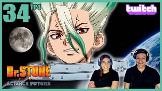 ¡¡¡INICIA EL VIAJE A LA LUNA!!! 🌑 🚀👨🏻‍🚀 | DR. STONE | Cap 34 | Tp 4 | Reacción