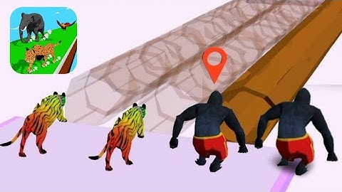 Animal Transform Race - Epic Race 3D - Part 1 All Levels 26 - 35 (Android/iOS)