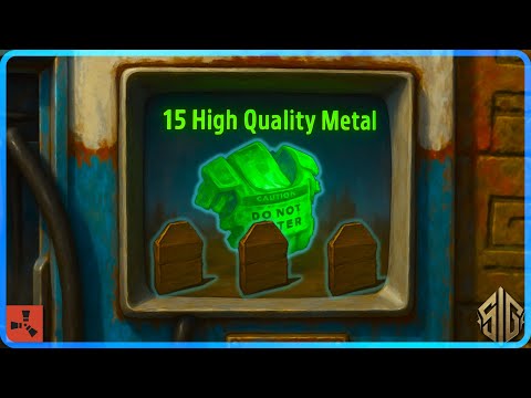 I Built Rust's First ARMORY & Got a Box of HQM! thumbnail