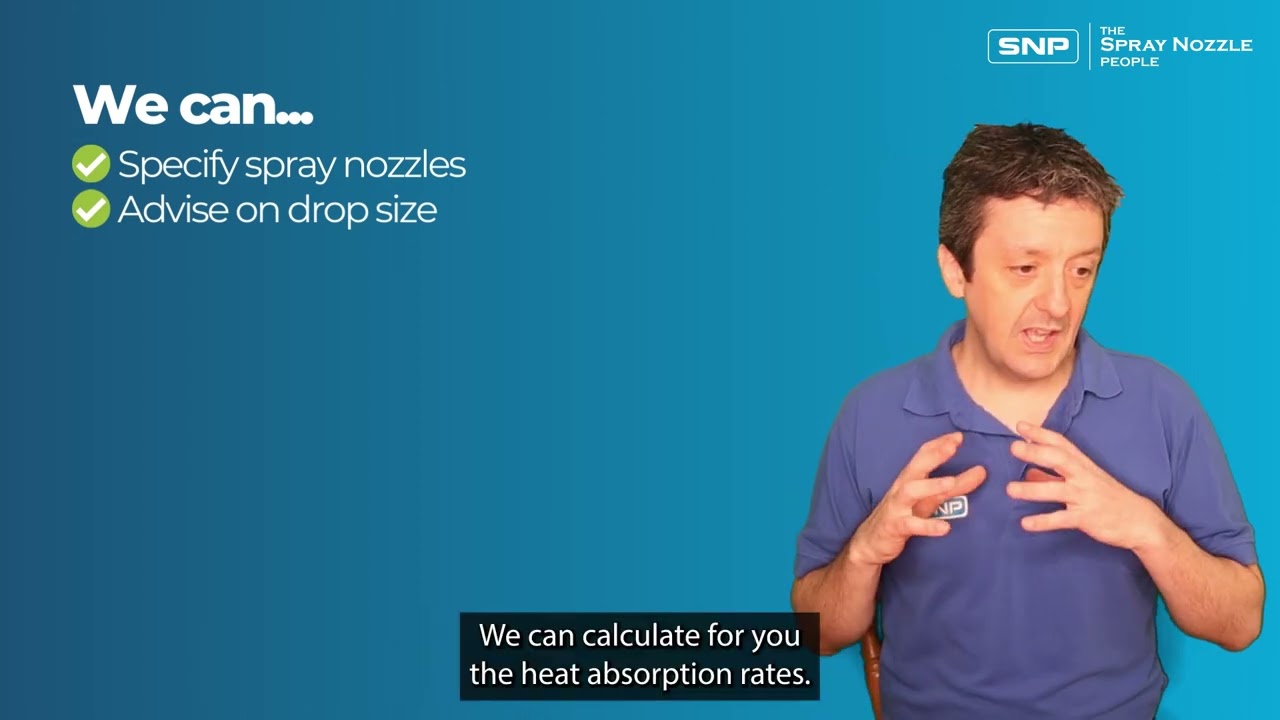 What to expect from a spray nozzle supplier that's specifying nozzles for gas conditioning systems