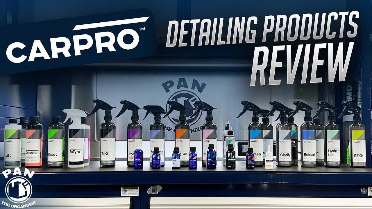 Carpro New Detailing Brushes Reviewed! 