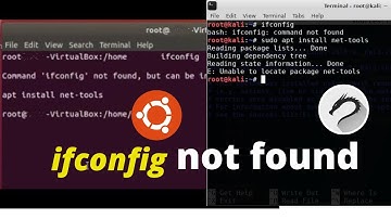 ifconfig command is not working in Ubuntu and Kali Linux | Linux
