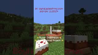 Aygır Osimhenin doğum günü bugün  #minecraft #aesirmc #ytdayibenionecikarnolur