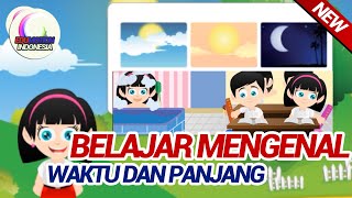 MATEMATIKA SD KELAS 1 MENGENAL WAKTU DAN PANJANG | EDUMOTION ANIMASI PENDIDIKAN INDONESIA