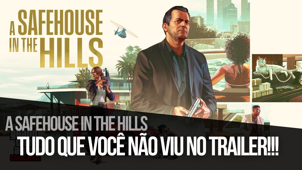 Detalhes que você NÃO VIU na nova DLC do GTA ONLINE A SAFEHOUSE IN THE HILLS
