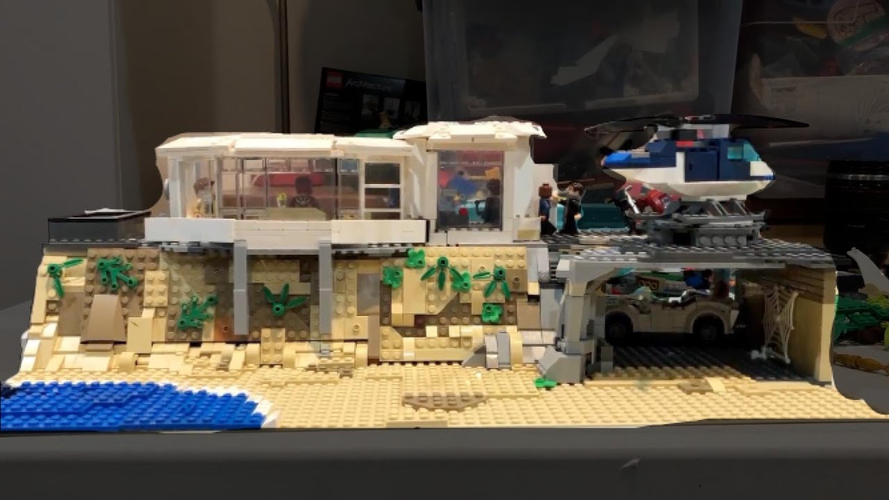 Lego Malibu Mansion Moc | Iron Man - Youtube