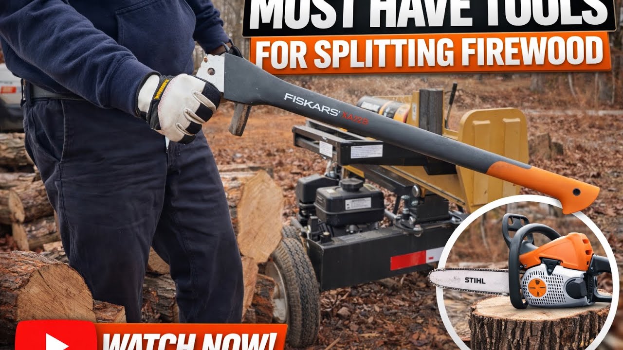 Tools to Make Splitting Wood Easier 