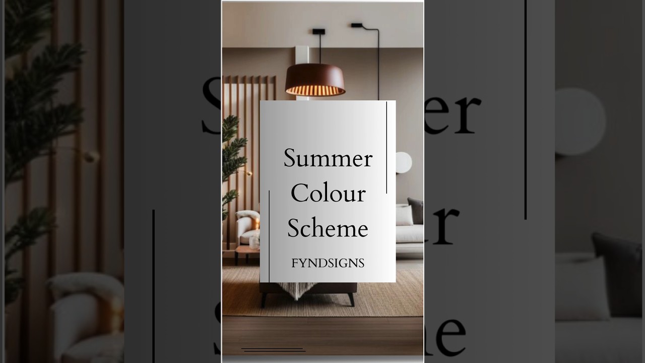 Summer Colour Scheme|