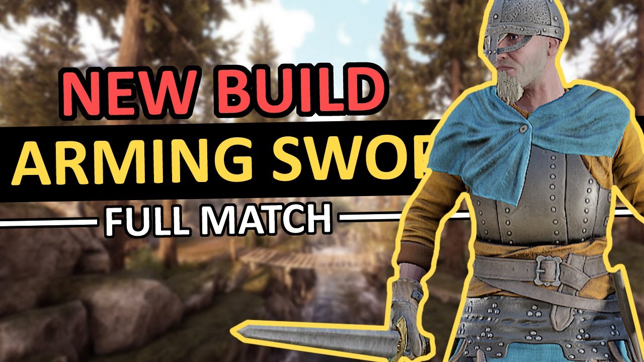 Mordhau Arming Sword Gameplay New Build, Opening Thoughts (via Twitch