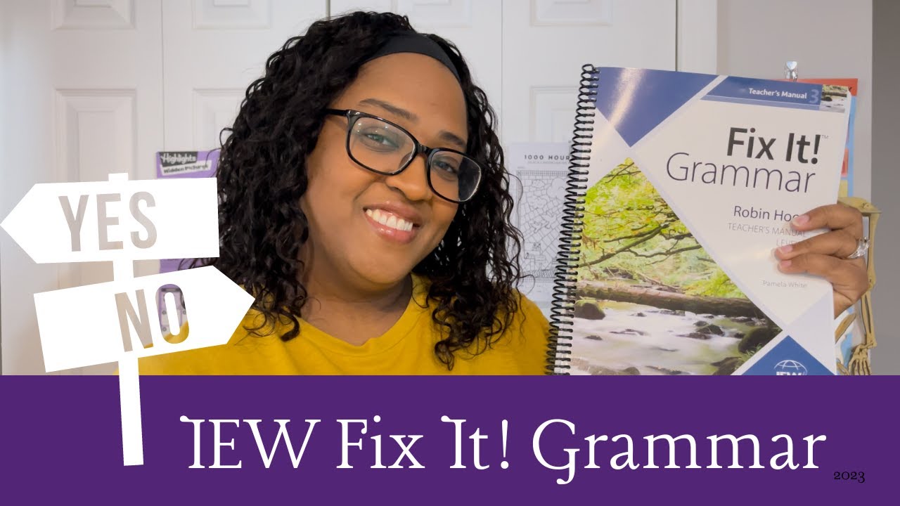 IEW FIX IT GRAMMAR | THE INSTITUTE OF EXCELLENCE IN WRITING | DID WE LIKE IT?