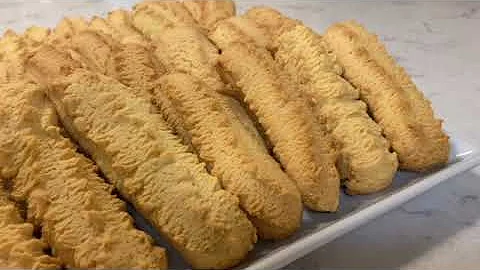 Carrilhos -  Portuguese Corn Spike Cookies