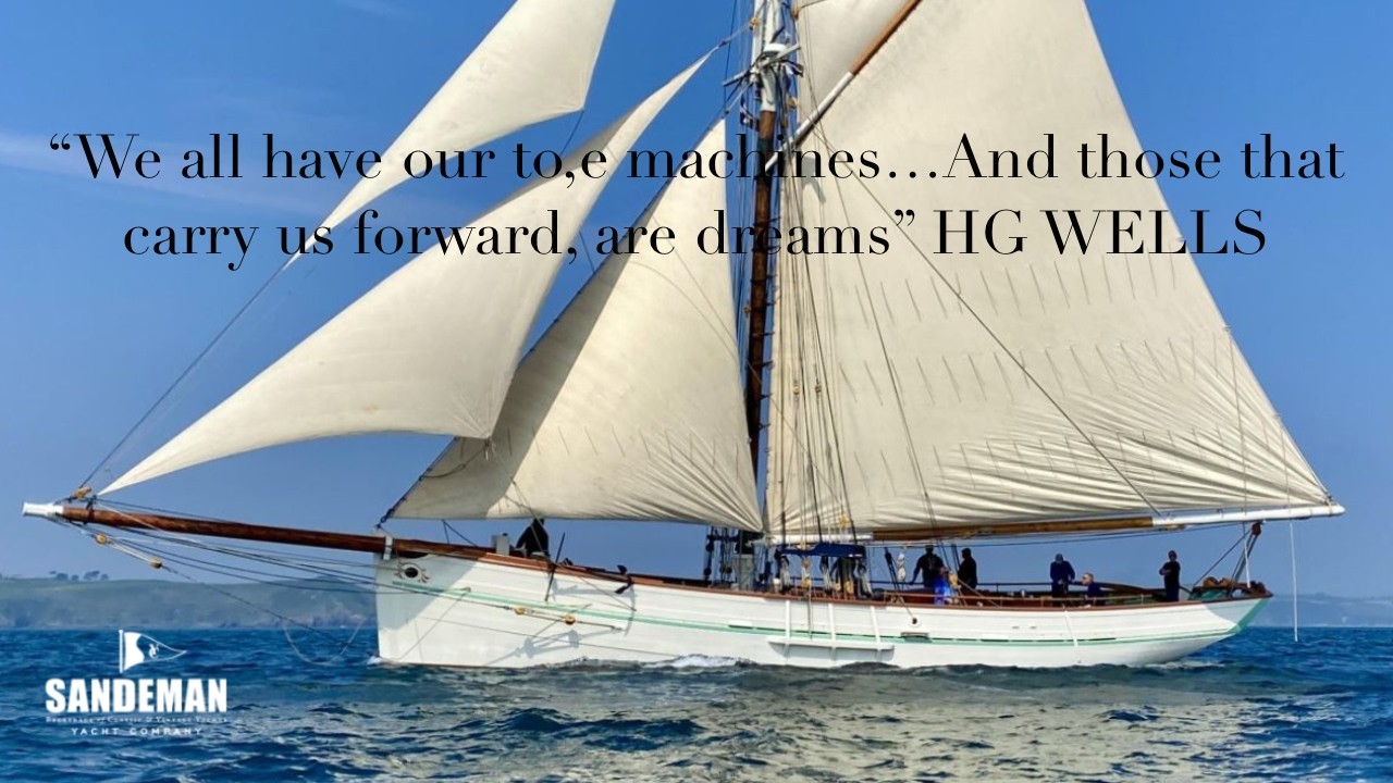 ⁣PELLEW - LUKE POWELL 68 FT FALMOUTH PILOT CUTTER 2020