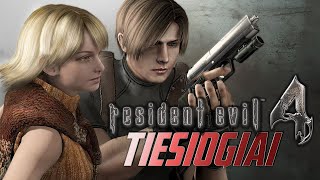 ASHLEY RĖKIA Į AUSĮ I Resident Evil 4 TIESIOGIAI [Le Professionel]