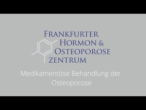 Video: Ein Neues Medikament Gegen Osteoporose