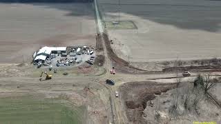 Wisconsin Highway 21 and Sandpit Road Roundabout Project 2026 | Week One