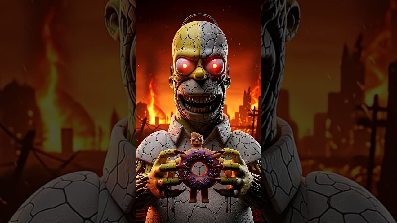 Evil Simpsons 😨 | Homer, Marge & Bart Go DARK 💀🔥