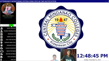 Vb.net + MySQL - School Attendance Monitoring System using RFID with SMS Notifications