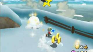 Super Mario Galaxy 2 - Freezy Flake Galaxy - Sorbettis Chilly Reception Wikigameguides