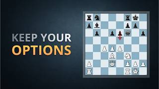 The Art of Keeping Tension in Chess