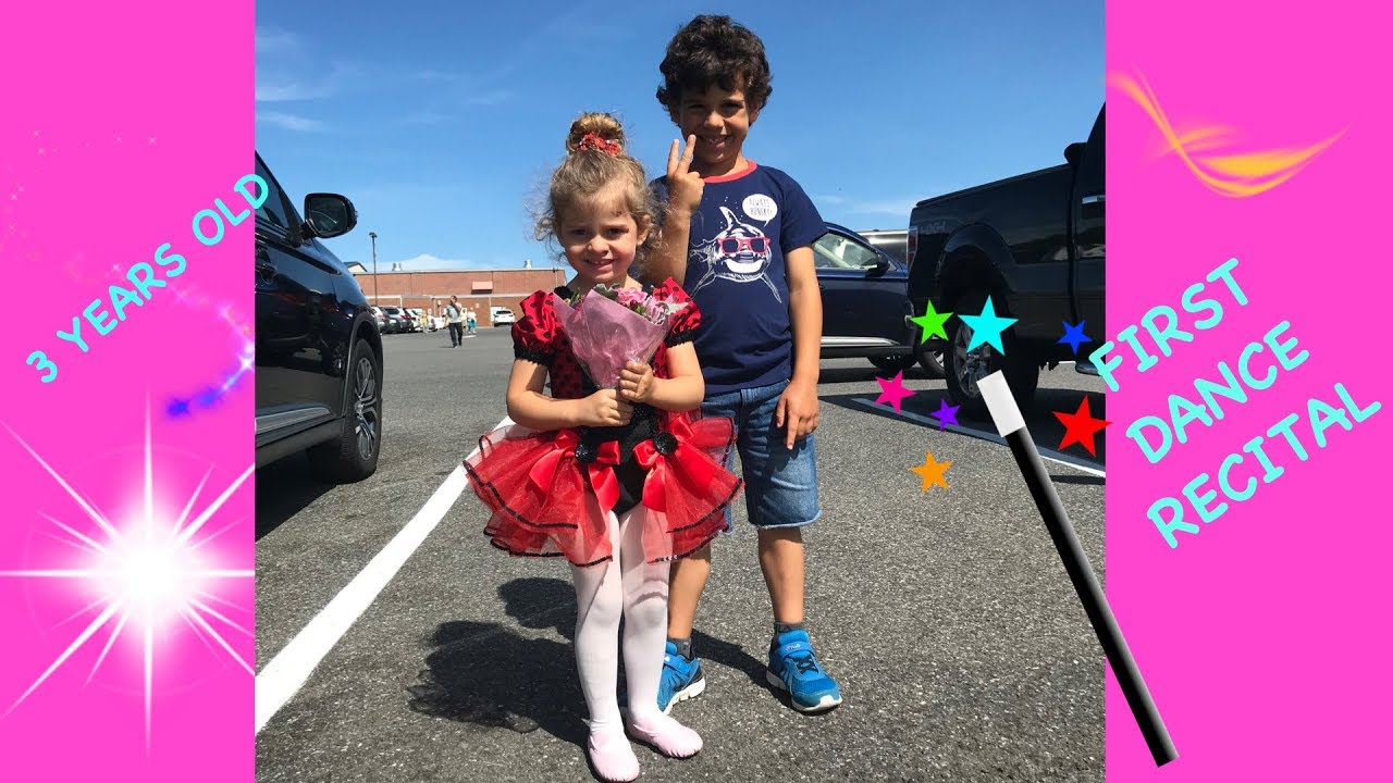 Primer RECITAL de BALLET de DANIELA con 3 años - YouTube