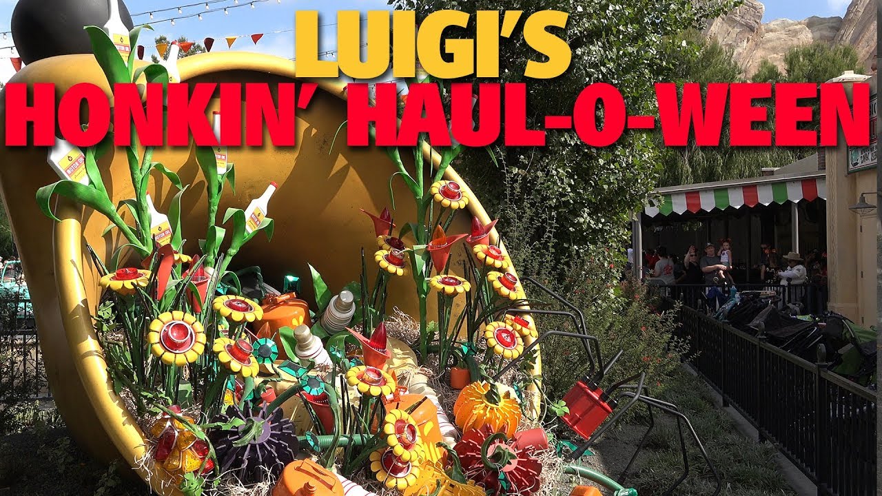 Luigi's Honkin' Haul-O-Ween | Halloween Time | Disney California Adventure