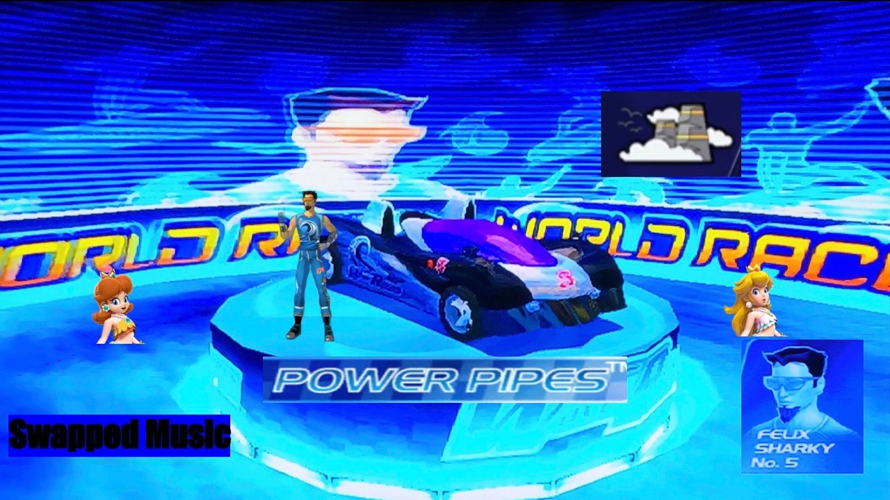 Swapped Music Hot Wheels World Race (PS2) Power Pipes On Vapor City