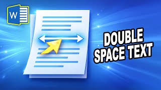 how to double space text in microsoft word | Double line spacing ms word Profile