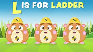 THE MIX IT UP FACTORY! (L is for Ladder) | SILLY & FUNNY kids show about Words & Creativity!