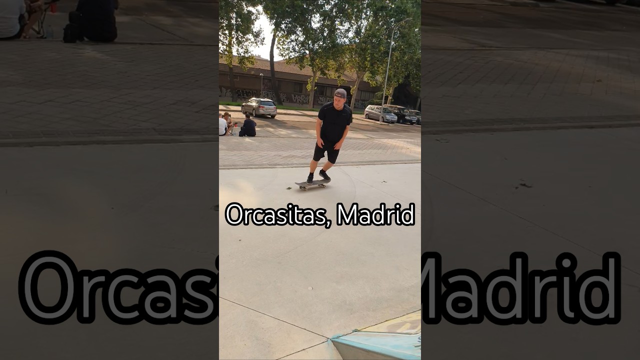 Cool Park in Orcasitas 🛹👌🏻 #skateboarding #skate #skateboard