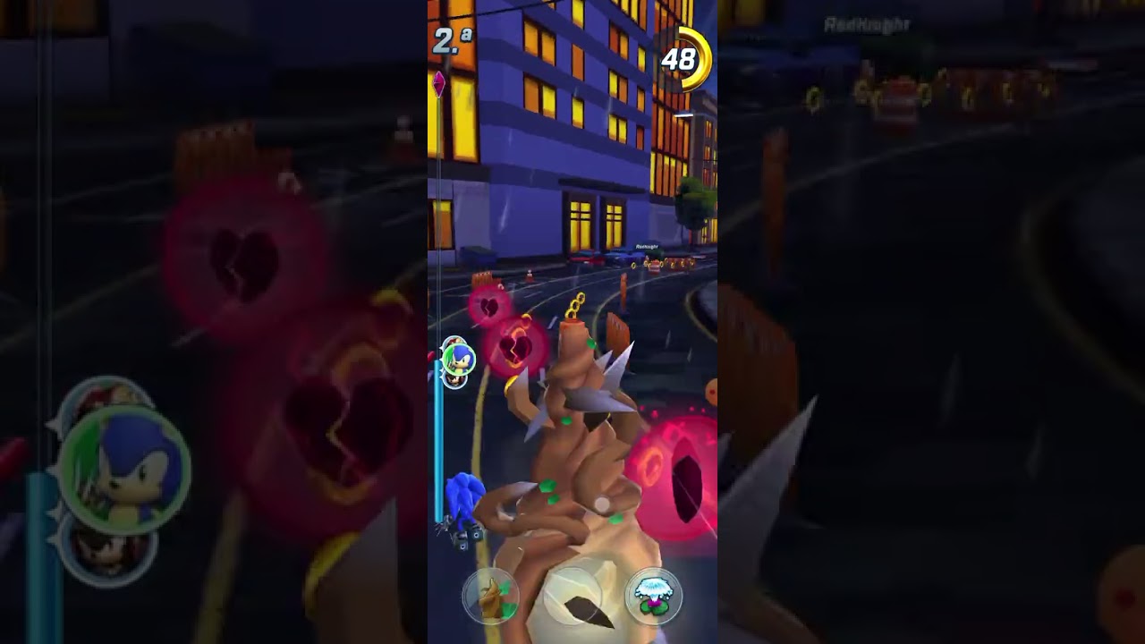 Probando A Sonic Bosque Laberinto En Sonic Forces speed Battle. ESTA un Poco Roto 🗣️🔥