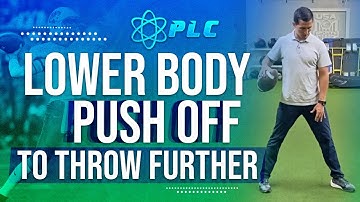 Quarterback Mechanics: Lower Body Push Off To Throw Further