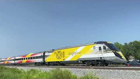 Brightline Tests at 79MPH In Brevard County