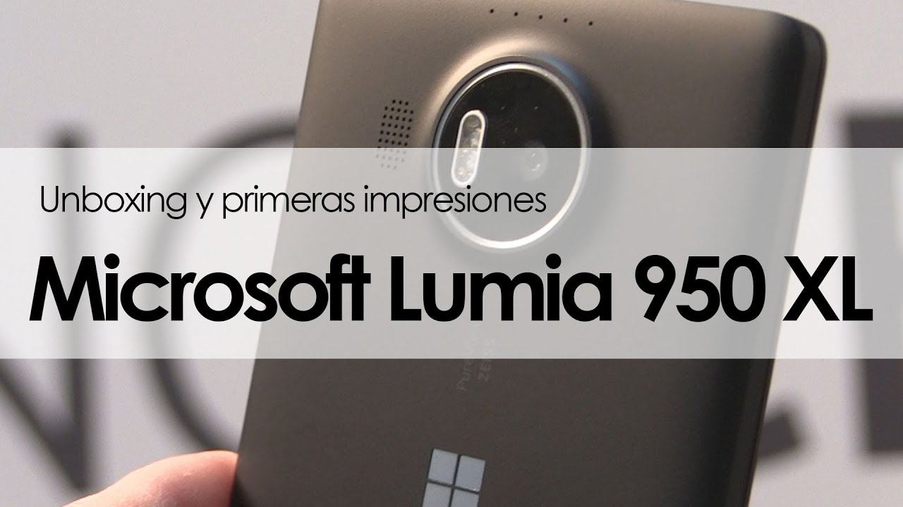 Microsoft Lumia 950 y Lumia 950 XL, primeras impresiones
