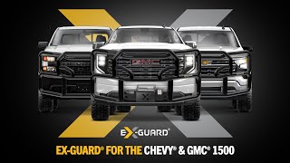 Chevy® Silverado® 1500 & GMC®  Sierra® 1500 - Extreme Duty Grille Guard Brush Guard Gmc Sierra 1500