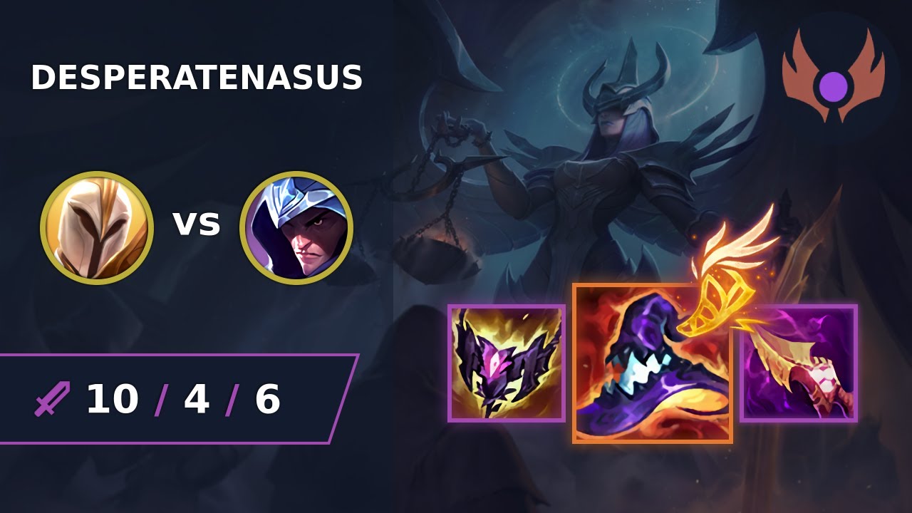 [ DesperateNasus ] Kayle MID vs Talon | EUW MASTER | LOL Season 2024