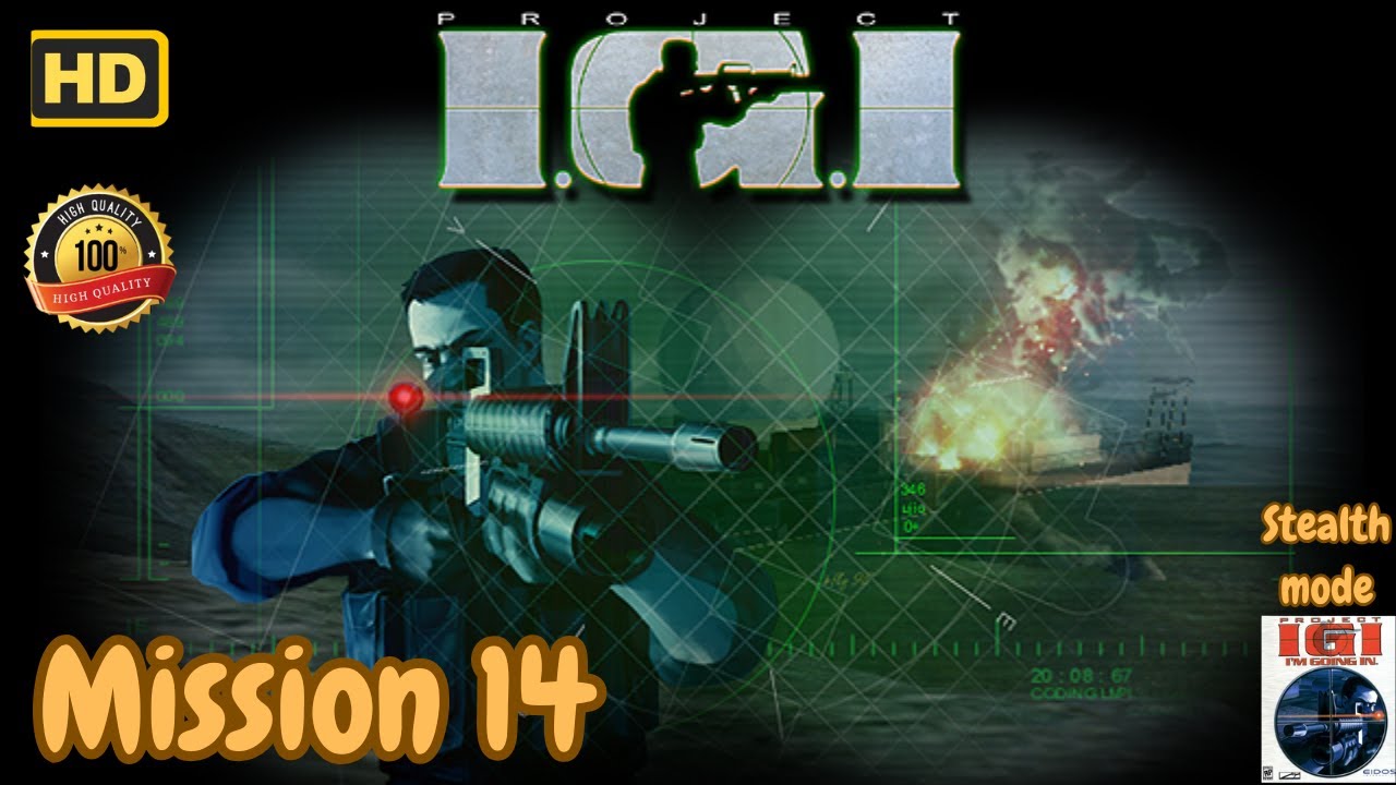 Project I G I- 1  Mission-14 (finding the bomb) | Full Walkthrough & Strategy Guide