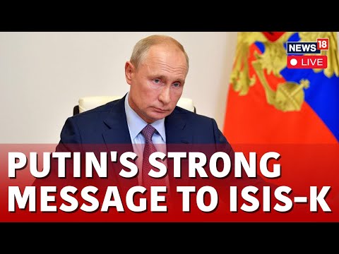 Putin Live | Moscow Attack Live Updates | Putin Addreses Nation After Moscow Attack | Russia Ukraine