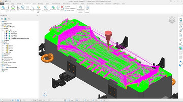 Powermill 2020 | Tutorial: Multi-Threaded Leads and Links